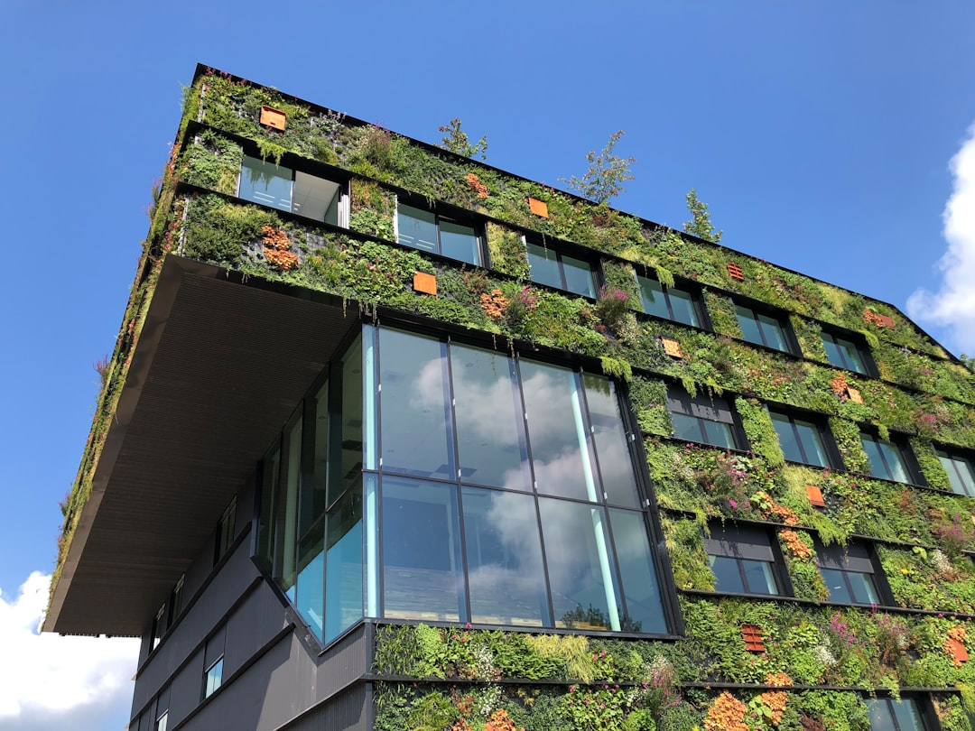 Engineer optimising a facility using energy management with digital twins